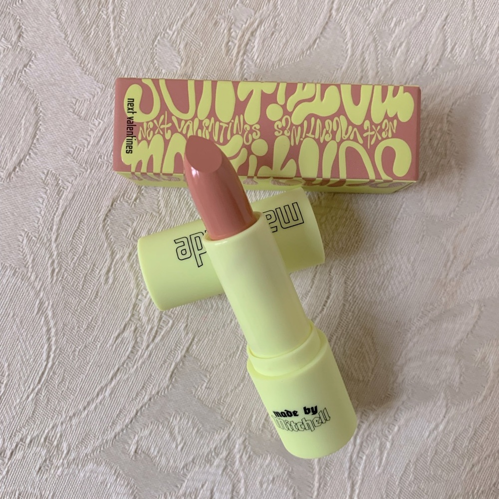 Made by Mitchell Mattitude Matte Nude Lipstick in Next Valentines BNIB